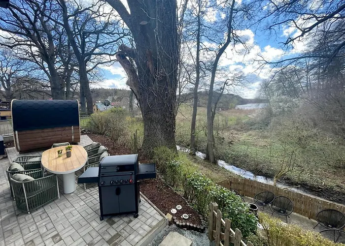 Semesterbostad Traum Am Mit Sauna Und Whirlpool Zislow
